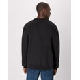thumbnail image 2 of Hanes Ultimate Men's Heavyweight Fleece Crewneck Sweatshirt Black S, 2 of 7
