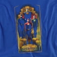 thumbnail image 2 of JLA Deco Women's T Shirt, Royal, Medium, 2 of 6
