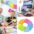 thumbnail image 2 of BYNNIX 360 Sheets Colorful Note Paper 3x3Inch Wide Lined Note Pad Adhesive Note Paper Pocket Notepads for Writing Noting, 2 of 9