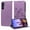 Purple, variant on ELEHOLD Wallet Case for Samsung Galaxy A16 5G, Full Protection PU Leather Flip Case with Card Slots & Kickstand,Purple