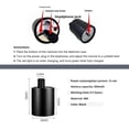 thumbnail image 2 of Through Wall Microphone, Portable Multi Functional High Strength Clear Sound Amplifier for Pipe Water Oil Leakage, 2 of 7