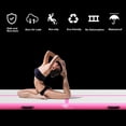 thumbnail image 4 of Goplus Inflatable Gymnastics Tumbling Mat Floor Mats with Pump Home Use Pink, 4 of 10