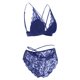 thumbnail image 5 of Gibobby Conjunto ropa interior mujer Lencería para Mujer, Lencería Sexy para Mujer, Conjunto de Lencería a Juego Transparente(Azul, XXG), 5 of 5