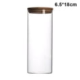 thumbnail image 1 of POINTERTECK Bocal de Rangement de Cuisine en Verre Transparent avec Couvercle, 1 of 2