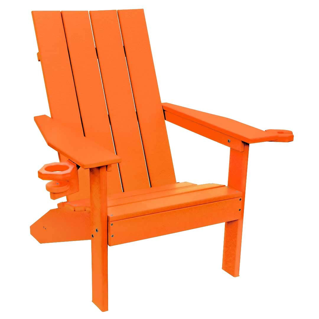 ECCB Outdoor Creek Side Poly Lumber Adirondack Chairs