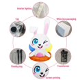 thumbnail image 2 of AU PlugEaster Bunny Inflable Modelo 1.2m Luminoso Led Lindo Conejo Natación Anillo Adorno Para Fiesta En Casa Fiesta Decoración Al Aire Libre Explotar Para Muñeca esquí esquí Gafas de esquí, 2 of 5
