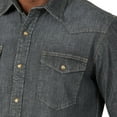 thumbnail image 3 of Wrangler Men's Long Sleeve Denim Shirt, 3 of 3