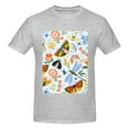 thumbnail image 4 of Bingfone Insects And Flowers Men'S Loose Fit Short-Sleeve Pocket T-Shirt, 4 of 7
