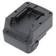 thumbnail image 2 of Battery Adapter, Non Slip Bayonet Nickel Plated Steel Sheet Power Tool Batteries Rust Prevention  For  18v, 2 of 8
