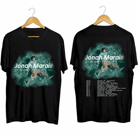 

Jonah Marais The Young Optimistic Tour 2024 Shirt Jonah Marais Fan Shirt Jonah Marais 2024 Concert Shirt The Young and Optimistic Tour