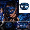 thumbnail image 4 of Cosplay Mask, Masquerade Mask, Mardi Gras Mask, Halloween Mask, Venetian Mask, Masquerade Mask for Men Halloween Mardi Gras Mask, Soft Gentle Material, Specially for Costume,Venetian Party, 4 of 4