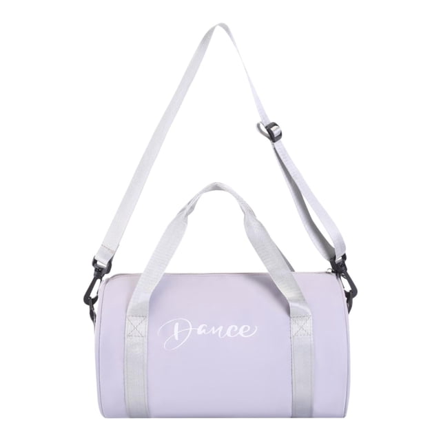 Bolsa de baile para niñas, ideal para llevar accesorios bonitos, multifunción, para viajes, gimnasio, fin de semana o gimnasia. Gris