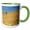 Green/White, variant on 3drose, Agriculture, Golden Wheat Near Pendleton, Oregon - Us38 Dfr0102 - David R. Frazier, 11oz Two-tone Yellow Mug