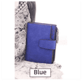 thumbnail image 4 of Cartera de estudiante con hebilla vintage, con múltiples tarjetas, cierre de cremallera, monedero corto para mujer, 4 of 5