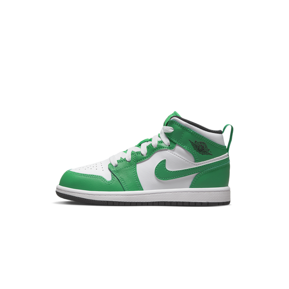 JORDAN PRE SCHOOL Air Jordan 1 Mid PS "Lucky Green" DQ8424 301 DQ8424 301 from Stadium Goods