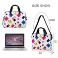 thumbnail image 3 of FORMRS 16" Laptop Bag Carrying Sleeve Case with Handle Travel Shoulder Briefcase, Cartoon Graphic, 3 of 8