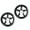 Style B, variant on 2Pcs Mountain Bike Chain Guard Bicycles Sprocket Protective Cover Easy to Install