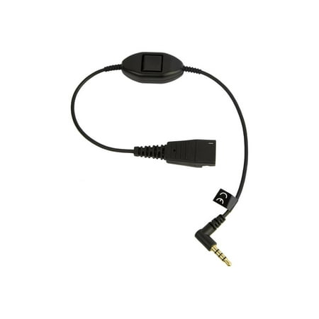 UPC: 0706487017639 | Jabra – Headset cable – Quick Disconnect male to mini-phone stereo 3.5 mm male – 1 ft