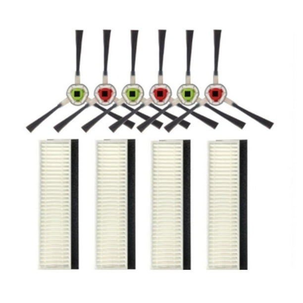 Reemplazo del equipo del filtro de Hepa del cepillo lateral para Ecovacs Dk35 Dk33 Dk45