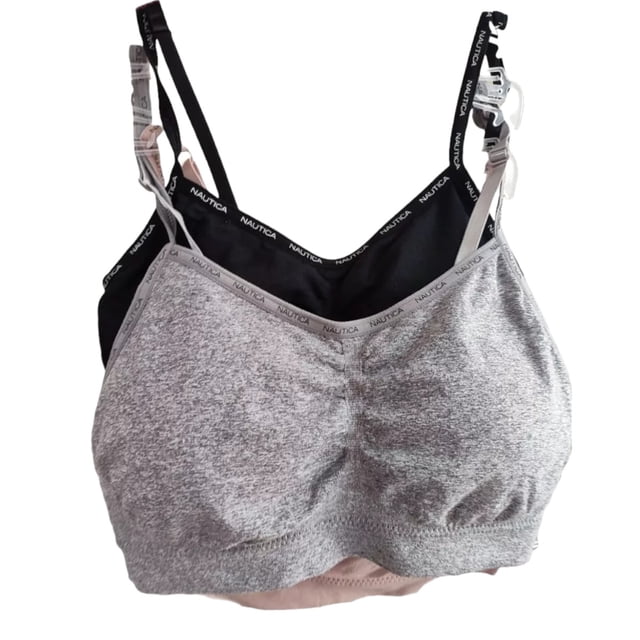 Bralette Nautica Intimates Mujer Set 3 Talla Grande