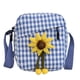 thumbnail image 1 of Bolsa De Hombro Bolso vagabundo de moda para mujer, bolso cruzado bonito a cuadros para regalo de cumpleaños (azul) Likrtyny Para Estrenar, 1 of 9