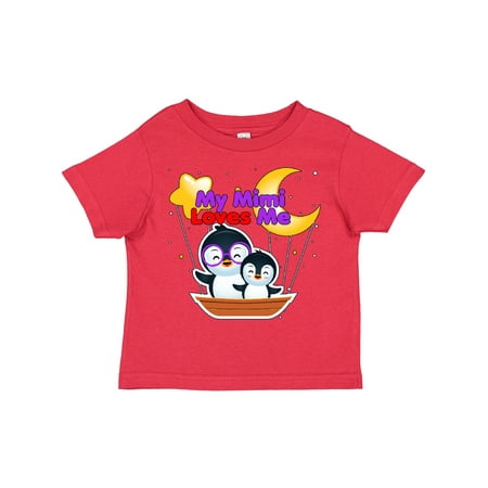 

Inktastic My Mimi Loves Me Penguin Gift Toddler Boy or Toddler Girl T-Shirt