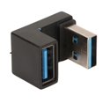 thumbnail image 3 of 2pcs USB 3.0 Male to Female Adapter 10Gbps Transmission Aluminum Alloy Fast Heat Dissipation USB 3.0 Adapter, 3 of 4