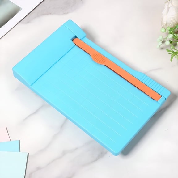 CCOCC Mini Guillotine Paper Cutter for Crafts Portable Mini Paper Trimmer Precise Cutting for Photos Cards Scrapbooking Office Home