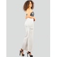 thumbnail image 3 of Pantalón Cargo Mujer Wide Legs Pantalones Anchos Mom Jeans, 3 of 5