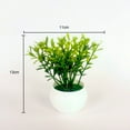 thumbnail image 7 of Travelwant 2Packs Small Fake Plants Mini Artificial Potted Plants for Table Desk Home Bathroom Office Decor, 7 of 7