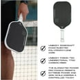 thumbnail image 5 of Holbrook Power Pro Series USAPA Approved Carbon Fiber Pickleball Paddle, 5 of 9