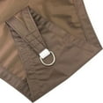 thumbnail image 4 of Triangle Sun Shade Sail Canopy Awning Cloth - UV Blockage, Water & Air Permeable, Outdoor Patio Garden Backyard, 4 of 6