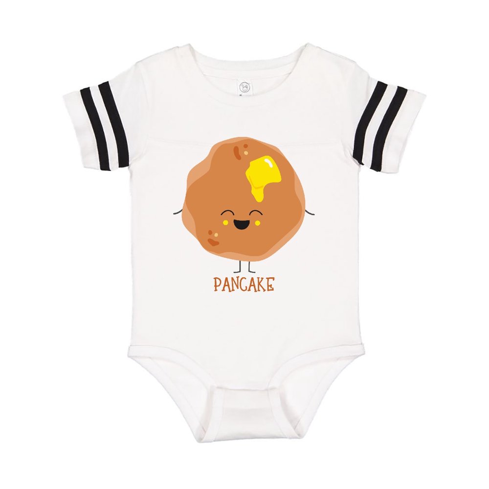 INKtastic Inktastic Pancake Costume Infant Short Sleeve Bodysuit
