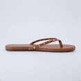 thumbnail image 4 of Cushionaire Women’s Confetti Studded Flip-Flops – Comfortable Thong Sandals with Embellished Straps, Stylish Summer Beach Shoes, Wide Widths Available, 4 of 8