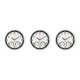 thumbnail image 5 of Cateissary Silent Non Ticking Wall Clock w/ Home Temperature Humidity Decor Display and Type1 NO1, 5 of 6