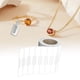 thumbnail image 1 of 1 rollo de 500 etiquetas adhesivas para precios de joyería, accesorios autoadhesivos, etiquetas de precio en para exhibición de collares y ropa, 1 of 8