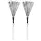 thumbnail image 1 of Jazz Drum Special Brush Sticks 2Pcs For Drummers Youth Bands White Steel Wooden Handle Professional Design, 1 of 4