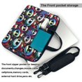 thumbnail image 3 of Funda para portátil de 14 pulgadas, funda para computadora de Pesadilla antes de Navidad, funda para portátil, bolsa tipo mensajero para PC, funda para tableta, funda de neopreno con asa., 3 of 8