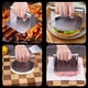 thumbnail image 4 of Stainless Steel Smasher Burger Press Hamburger Patties Meat Masher Manual Meat Press Mold for Meats Kitchen Tool Outdoor, 4 of 4