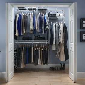 Rubbermaid Configurations Custom Closet Organizer 4 8 Kit