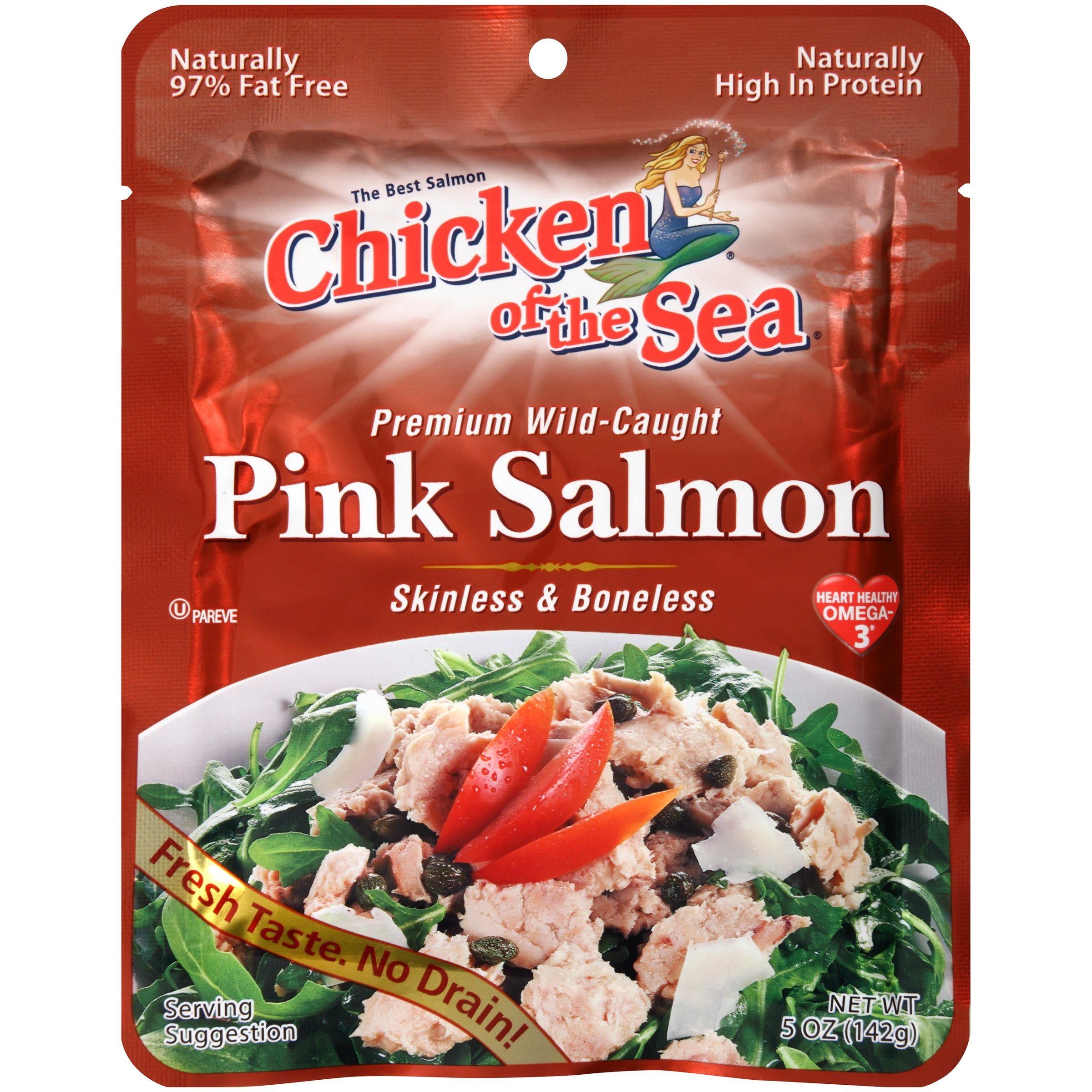 Chicken of the Sea Pink Salmon Skinless & Boneless, 5 oz by Chicken of the Sea Intl.