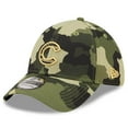 thumbnail image 3 of Men's New Era Camo Chicago Cubs 2022 Armed Forces Day 39THIRTY Flex Hat, 3 of 6