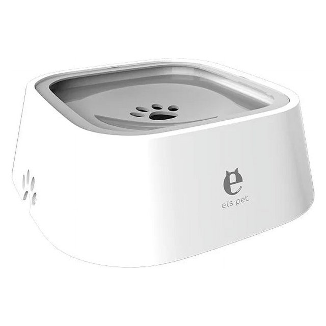 Pet Dog Bowl Floating Bowl Water Drinker Not Wet Mouth Splash Water Cat Bowl Not Sprinkler Water Dispenser Portable Dog Feeder ShopWise Round