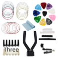 thumbnail image 3 of Juego de accesorios para guitarra Selector de cuerdas de guitarra Clip variable Herramienta para cambiar cuerdas tres en uno Accesorios, 3 of 6