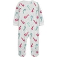 thumbnail image 2 of Carter's Child of Mine Baby and Toddler Holiday Pajama, One-Piece, Sizes 0/3M-5T, 2 of 7