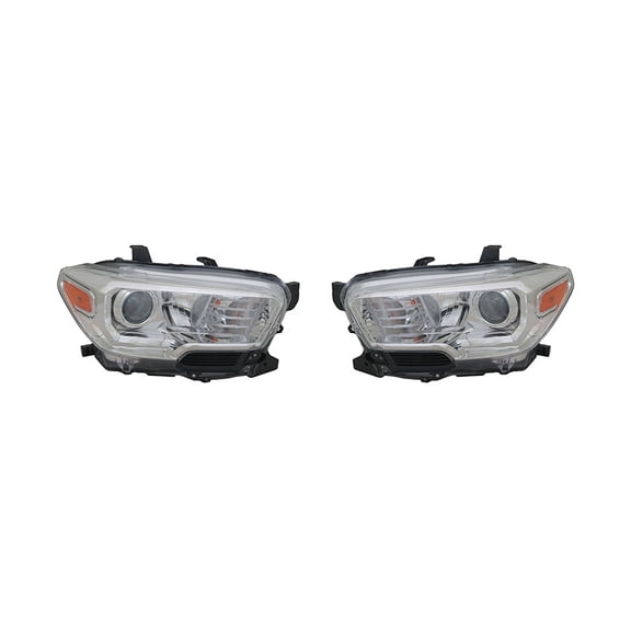 New Headlight Pair Fits Toyota Tacoma Base 2016-2017 81110-04250 To2502242