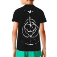 thumbnail image 2 of Elden Ring Boys Girls T Shirts Cartoon Teens Shirts 3D Graphic Funny Print Shirts for Youth Shirts, 2 of 8