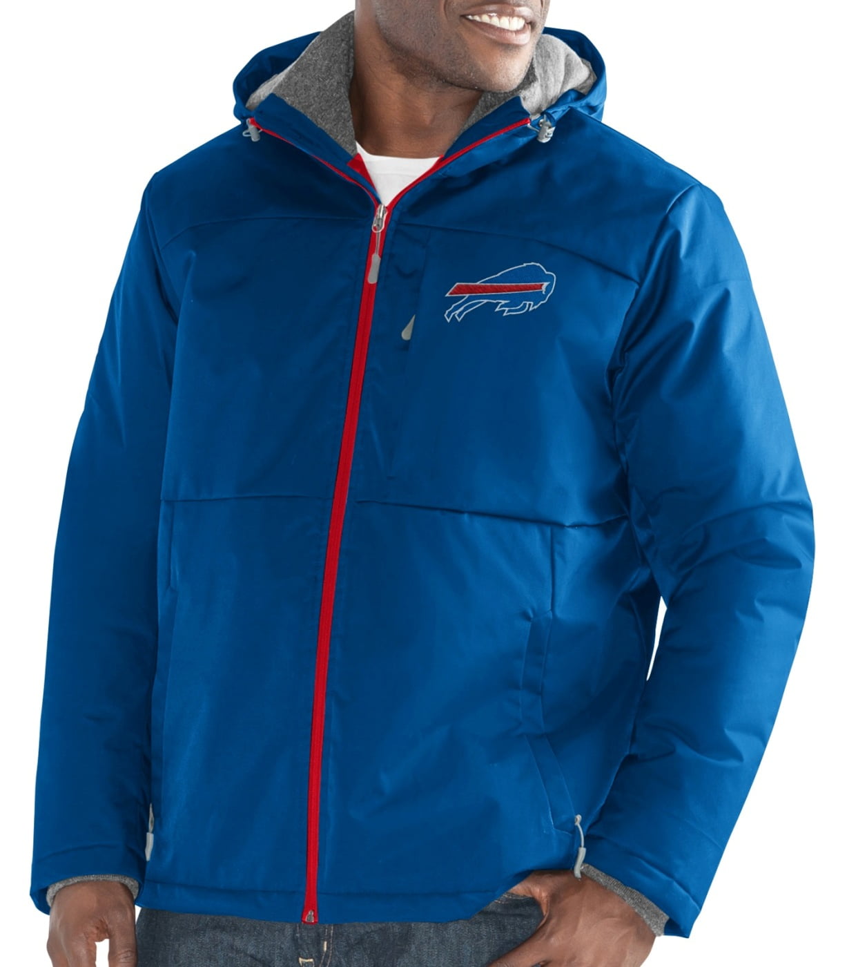 Buffalo Bills Men's NFL G-III "Points" Full Zip Polyfill Dobby Jacket by G-III Sports
