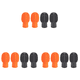 thumbnail image 1 of Baqueta silenciosa FLhrweasw para tambor color naranja y gris 4 Uds, 1 of 4