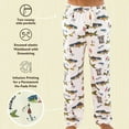 thumbnail image 5 of LazyOne Animal Pajama Pants for Men, Male Pajamas, Asleep At The Reel, Medium, 5 of 7